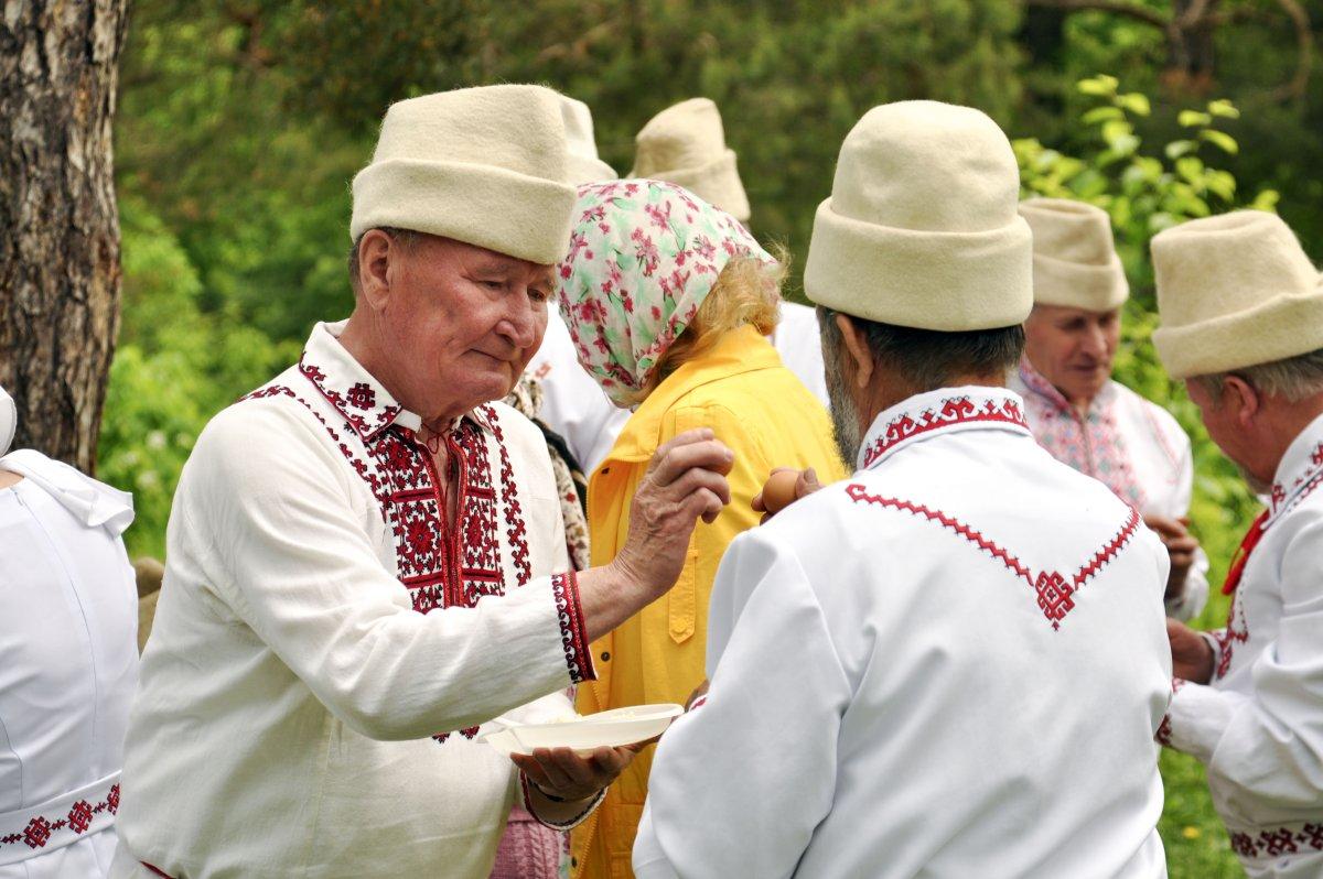 Головной убор марийцев мужской упш теркупш